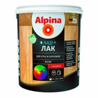 Фото лак акриловый 2,5л глянц alpina д/стен и потолков от интернет-магазина Аманд