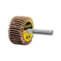 Фото круг шлифовальный stayer лепестковый на шпильке, p80, 30 х 15 мм от интернет-магазина Аманд