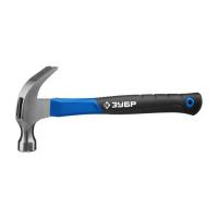 Фото молоток-гвоздодер 450 г цельнокованый столярный зубр проф. от интернет-магазина Аманд