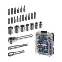 Фото биты набор 26 шт, с магнит.адаптером и торц.головками, зубр от интернет-магазина Аманд