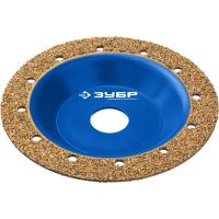 Фото чашка плоская обдирочно-шлифовальная зубр №1 мелкое зерно вк8, 125 мм от интернет-магазина Аманд