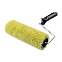 Фото валик 18 см с ручкой ворс 18мм, ручка d6, d40 зубр зеленый от интернет-магазина Аманд
