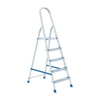 Фото стремянка, 5 ступеней, алюминиевая 1,79м/1,02м/ сибртех // pоссия от интернет-магазина Аманд