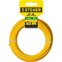 Фото леска д/триммера квадратная 2,4ммх15м steher от интернет-магазина Аманд