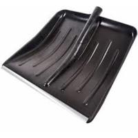 Фото лопата снеговая без черенка, 430х435 мм пластик. с оцинк. планкой от интернет-магазина Аманд