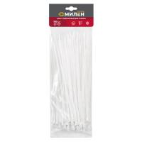 Фото хомуты, 200 х 3,6мм, нейлоновые белые, милен, 100шт от интернет-магазина Аманд