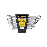 Фото набор ключей,  8 шт, гаечные комбинированные 8 -19 мм stayer hercules от интернет-магазина Аманд