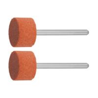 Фото круг абразивный на шпильке 15х10,0х3,2мм,  р120, 45мм, 2шт, зубр от интернет-магазина Аманд