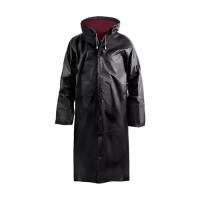 Фото плащ - дождевик на кнопках, пвх, черный, komfi от интернет-магазина Аманд