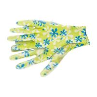 Фото перчатки садовые из полиэстера с нитриловым обливом, зеленые,l,palisad от интернет-магазина Аманд