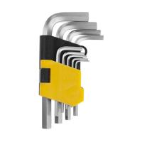 Фото набор ключей,  9шт,имбусов.корот.,cr-v,пласт.держ.,hex 1,5-10мм,stayer от интернет-магазина Аманд