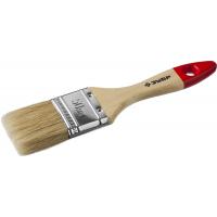 Фото кисть плоская, 50мм, натур. щетина, дер.ручка, зубр "универсал-мастер" от интернет-магазина Аманд