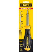 Фото отвертка двухстор.6 в 1 stayer hercules от интернет-магазина Аманд