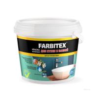 Фото краска акриловая farbitex для кухни и ванной, 1,1 кг  от интернет-магазина Аманд