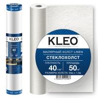 Фото стеклохолст малярный 50м 40г/м2 kleo linen 40 от интернет-магазина Аманд