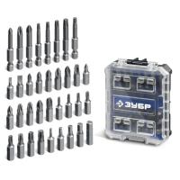 Фото биты набор 35шт, система стыковки z-бокс, зубр от интернет-магазина Аманд