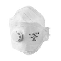 Фото маска фильтрующая ffp1 белая с клапаном зубр тк-80 от интернет-магазина Аманд