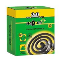 Фото спирали от комаров nadzor зеленые малодымные без запаха 10шт в упак от интернет-магазина Аманд