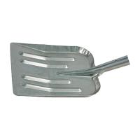 Фото лопата снеговая стальная оцинкованная 365х330мм без черенка            от интернет-магазина Аманд