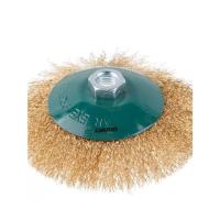 Фото щетка для ушм, 125 мм "тарелка" витая гофр., волат от интернет-магазина Аманд