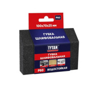 Фото губка абразивная р  60 трапеция tytan от интернет-магазина Аманд