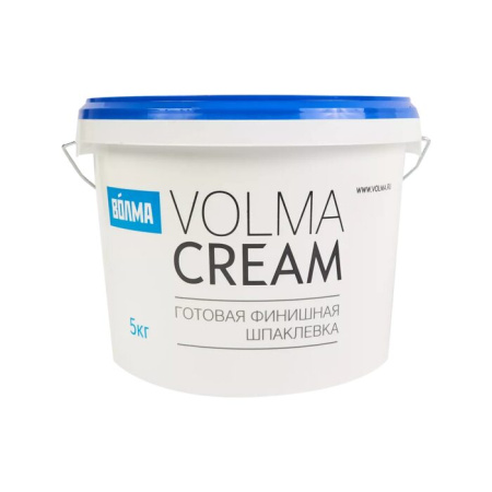 Фото шпатлевка финишная волма-cream готовая к применению, 5 кг от интернет-магазина Аманд