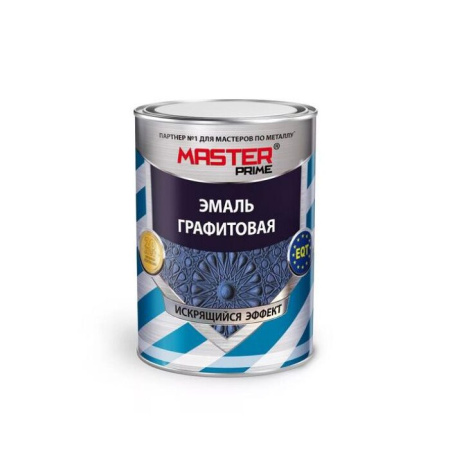 Фото эмаль графитовая с искрящимся эффектом farbitex  профи master атлантика (серебристо-синяя), 0,4 л от интернет-магазина Аманд