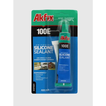 Фото силикон универс прозр  50мл akfix 100 е от интернет-магазина Аманд