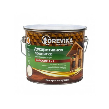 Фото пропитка декоративная drevika палисандр, 2,7 л  от интернет-магазина Аманд