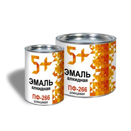 Фото эмаль для пола пф-266 5plus терракотовая, 0,9 кг  от интернет-магазина Аманд