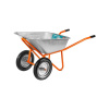 Фото тачка строительная 2 колеса, 110л/200 кг сибин от интернет-магазина Аманд