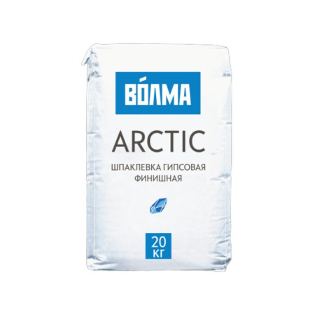 Фото волма- arctic шпатлевка гипсовая, 20кг финиш от интернет-магазина Аманд