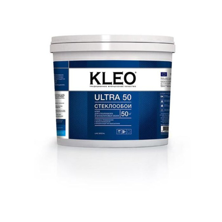 Фото клей для стеклообоев kleo ultra 50 готовый, 10 кг от интернет-магазина Аманд