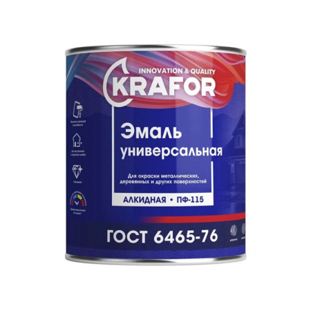 Фото эмаль красная пф-115 (бан  1,8кг) крафор от интернет-магазина Аманд