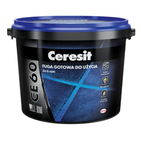 Фото фуга готовая к применению, затирка для швов ceresit се 60 №01 белая, 2 кг          от интернет-магазина Аманд