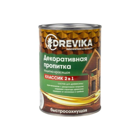 Фото пропитка декоративная drevika белая, 0,75 л  от интернет-магазина Аманд