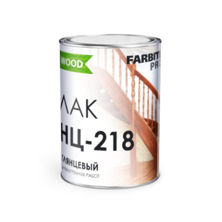 Фото лак мебельный нц-218 farbitex профи wood глянцевый, 0,7 кг  от интернет-магазина Аманд